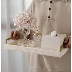 bộ khay trang trí hiện đại 6 món elegant