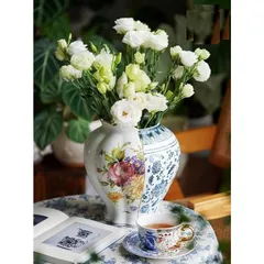 Bình hoa mùa xuân 2 mặt cao cấp