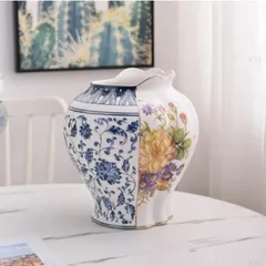 Bình hoa mùa xuân 2 mặt cao cấp