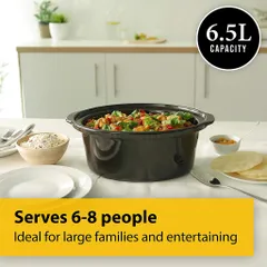 [NHẬP ĐỨC] NỒI NẤU CHẬM CROCKPOT 6,5L ,BẢO HÀNH 12 THÁNG