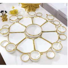 Bộ đồ ăn Vidcor cao cấp 33 món