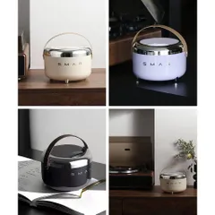 Thùng rác mini Smar cao cấp để bàn 1,5 lít.
