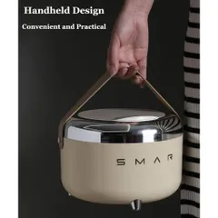 Thùng rác mini Smar cao cấp để bàn 1,5 lít.