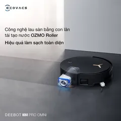 [BẢN QT] ROBOT HÚT BỤI LAU NHÀ ECOVACS DEEBOT X8 PRO OMNI 2025