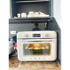 [MADE IN EU] LÒ NƯỚNG KÈM HẤP SMEG COF01CREU 30L