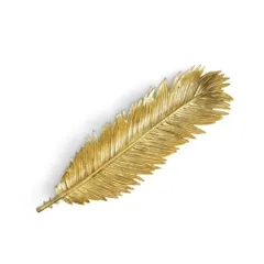 Khay đựng bánh Sago Palm Bread Plate Gold