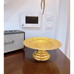 Chân bồng hoa quả dát vàng 9999