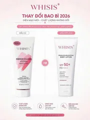 KEM DƯỠNG TRẮNG BODY CHỐNG NẮNG WHISIS 200ml