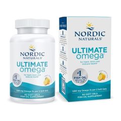 Ultimate Omega Nordic Naturals - Giải pháp toàn diện cho bộ não, tim mạch và miễn dịch, sản xuất Mỹ