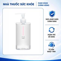 [Nhập khẩu] Nước tẩy trang Chacott For Professionals Nhật Bản 500ml - Sạch sâu, chiết xuất thảo mộc, cho mọi loại da, không dầu, không cồn, dịu nhẹ.