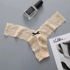 Quần Lót Ren Lọt Khe Sexy Gợi Cảm Sịp Nữ Chữ Y – T302 Nude