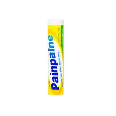 Viên ngậm giảm ho Painpaine Mint xanh đỏ vàng - Bromelaine, Menthol - Bình Thuận Tuýp 24 viên - 20 viên