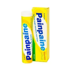Viên ngậm giảm ho Painpaine Mint xanh đỏ vàng - Bromelaine, Menthol - Bình Thuận Tuýp 24 viên - 20 viên