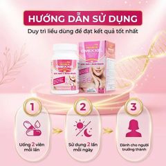 Viên uống bổ sung collagen, giúp làm đẹp da, tóc, móng chắc khỏe Premium Omexxel Skin Hair & Nails Health (60 viên)