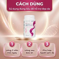Viên uống giúp đẹp da, giảm sạm da, tăng đàn hồi và độ ẩm cho da VwhiteSkin Ocavill (30 viên)