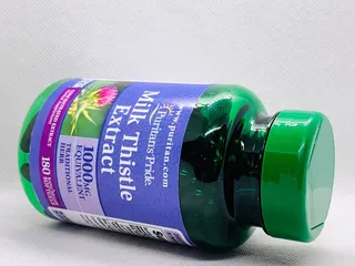Viên uống bổ gan Milk Thistle hộp gan xanh MỸ 180 viên