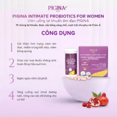 Viên Uống Lợi Khuẩn Pigina Hàn Quốc 30 Viên Hỗ Trợ Đường Ruột Tăng Đề Kháng Cho Nữ