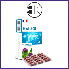 [CHÍNH HÃNG] Viên Uống Bổ Gan HALAGI Pháp (Hộp 30 Viên) – Hỗ Trợ Tăng Cường Chức Năng Gan, Giải Độc & Bảo Vệ Tế Bào Gan