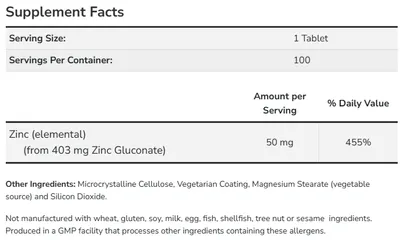 Viên Bổ Sung Kẽm Hữu Cơ Zinc Gluconate NOW Hỗ Trợ Nâng Cao Đề Kháng Giảm Mụn Điều Hòa Tiết Tố - YoungFit