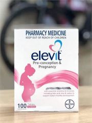 Vitamin Tổng Hợp Dành Cho Bà Bầu Elevit Úc 100 Viên