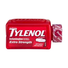 Viên uống Tylenol Extra Strength - Hỗ trợ cảm lạnh cảm cúm giúp hạ sốt nhanh chóng 325 viên date 2029 sản xuất Mỹ