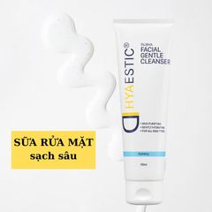 Sữa rửa mặt dịu nhẹ làm sạch sâu Hyaestic 1% BHA Facial Gentle Cleanser [hàng nhập khẩu]