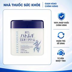 Kem dưỡng ẩm Hatomugi Moisturizing Conditioning The Milky Cream 300g - Dưỡng ẩm, làm mềm da và ngăn ngừa lão hóa cho mọi loại da