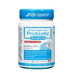 Men Vi Sinh Life Space Broad Spectrum Probiotic 40 Viên – 32 Tỷ Lợi Khuẩn Úc