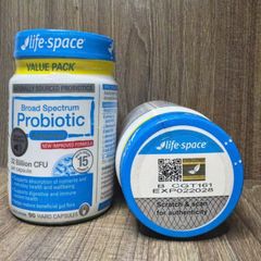 Men Vi Sinh Life Space Broad Spectrum Probiotic 40 Viên – 32 Tỷ Lợi Khuẩn Úc