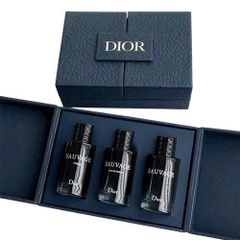 Set Nước Hoa Nam Dior Sauvage Mini Parfum + EDP + EDT (3 x 10ml)