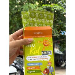 (Có tem) Kẹo Thạch Dẻo Neubria Neu Kid Omega 3 + Multivitamin Chính Hãng Hỗ Trợ Phát Triển Não Bộ, Thị Lực, Bổ Sung Vitamin Cho Bé, Hỗ Trợ Ăn Ngon Nhập Khẩu Anh Quốc