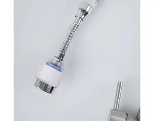 (Combo 02) Đầu nối vòi nước tích hợp bông lọc hoạt tính xoay 360