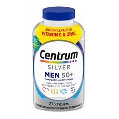 Centrum Silver Men 50+ bổ sung khoáng chất cần thiết tràn đầy năng lượng chống lão hoá 275 viên sản xuất Mỹ