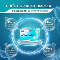 Viên hỗ trợ làm đẹp da Acnacare Mega (3 vỉ x 10 viên)