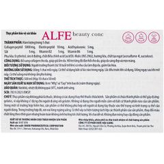 Nước uống bổ sung collagen Alfe Beauty Conc Taisho (10 chai x 50ml)