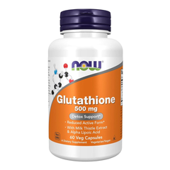 Viên Glutathione NOW 500mg 60 viên