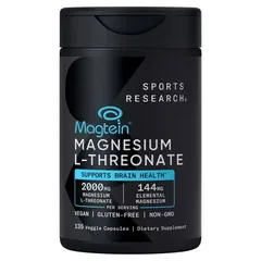 Viên uống bổ sung Magie Sports Research Magtein Magnesium L-Threonate 2000mg 135 viên App pre-order Hàng đặt trước (Giao sau 7 ngày)
