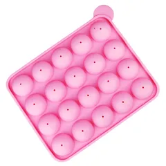 Khuôn silicone làm rau câu bi, mochi nước, bánh trôi nước 20 hình tròn – Mã 1029