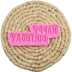 Khuôn silicon làm bánh rau câu, socola sinh nhật chữ Happy Birthday - Mã số 1375