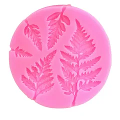 Khuôn silicon làm rau câu 5 lá dương xỉ lớn nhỏ – Mã số 1178 790561