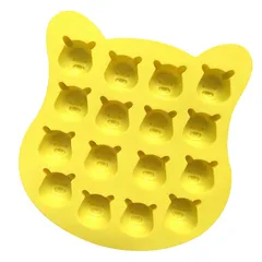 Khuôn silicone làm rau câu, socola 16 hình Gấu Pooh – Mã 1453