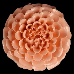 Khuôn silicone làm rau câu hoa thược dược - Kích thước 11 cm - Mã số 1273