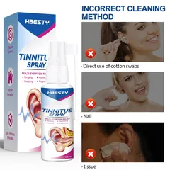 Chai xịt viêm tai, đau tai, chảy mủ, chảy dịch, ngứa tai, ù tai, nấm tai, nghe kém xuất xứ Singapore - Mã số 1106 790661
