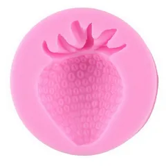 Khuôn rau câu silicone trái dâu tây - Mã 1112