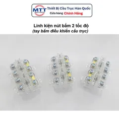 Nút bấm 2 tốc độ thương hiệu KG AUTO - Linh kiện tay bấm điều khiển cầu trục 2 cấp tốc độ