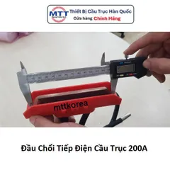 Đầu chổi tiếp điện cầu trục 200A thương hiệu MYUNG SHIN - Carbon Head 200A - Phụ kiện dùng cho tay lấy điện cầu trục
