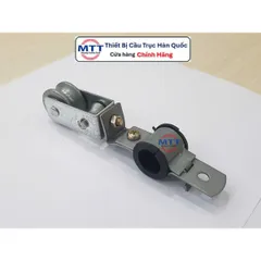 Con lăn treo cáp điện tròn cầu trục có đai ốc tùy chỉnh theo tiết diện dây điện khác nhau