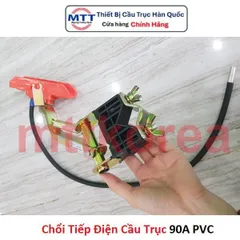 Tay lấy điện cầu trục 90A PVC thương hiệu MYUNG SHIN xuất xứ Hàn Quốc dùng cho ray điện an toàn cầu trục 90A 1P 3P 4P 6P