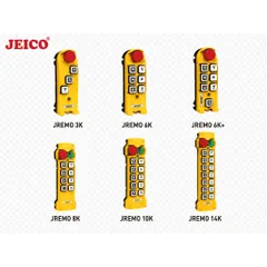 Điều khiển cẩu trục từ xa Jeico Jremo 4L 6K 8K 10K 1 cấp độ và 2 cấp độ nhập khẩu Hàn Quốc