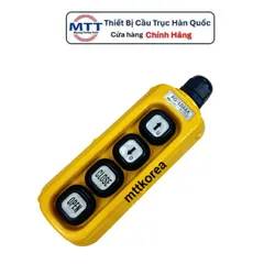 Điều khiển cầu trục 4 nút loại có dây L04AA thương hiệu KG AUTO 6A 250V cấp bảo vệ IP65 chống bụi, nước - MTT KOREA